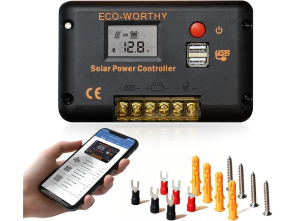 30A PWM Solar Charge Controller — Solar Charge Controller, ECO-WORTHY