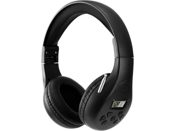FM Radio Headphones — Wireless Earbuds, WOOJONG