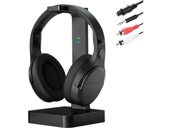 Over-Ear Wireless Headphones for TV Watching — Wireless Earbuds, ANSTEN
