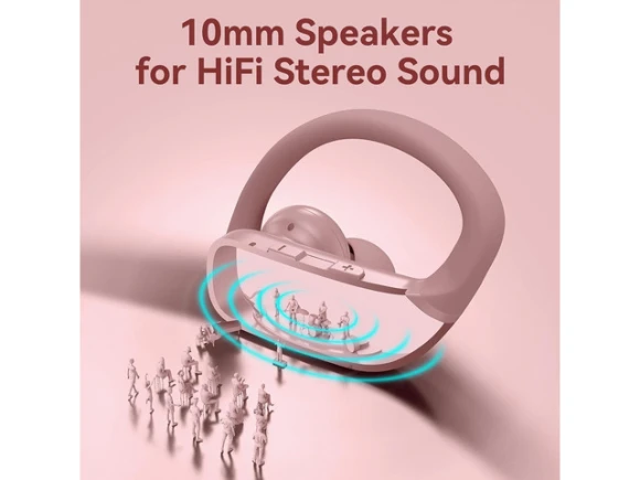 Wireless earbuds, Pink — Wireless Earbuds, BMANI