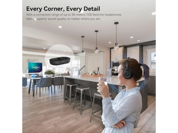 Wireless Headphones — Wireless Earbuds, LEVN