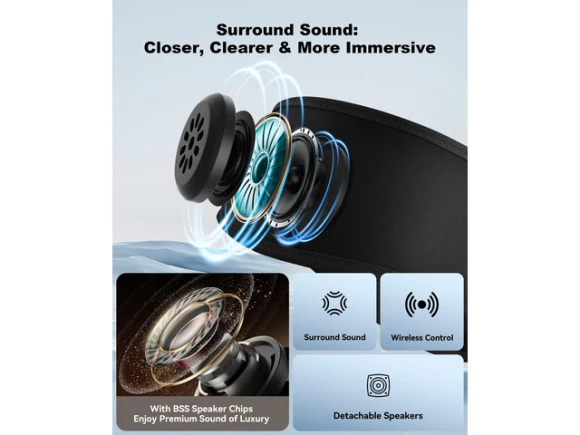 Bluetooth headband headphones — Wireless Earbuds, MUSICOZY