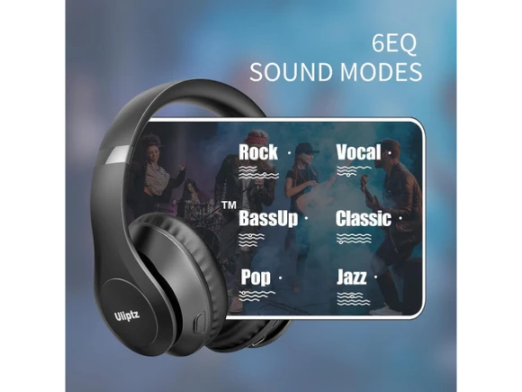 Over-ear Bluetooth headphones — Wireless Earbuds, Uliptz