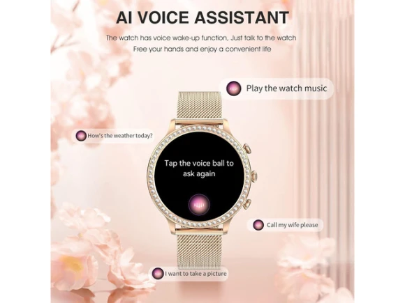 Smartwatch with 1.32-inch screen — Smart Watch, WOOJONG