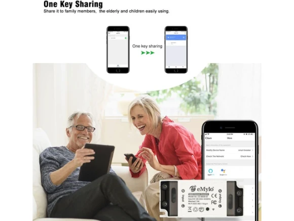 WiFi Switch, 3-Pack — Smart Switch, WOOJONG