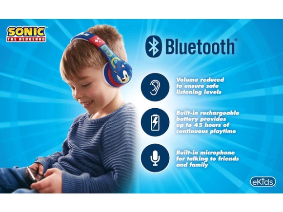 Bluetooth Headphones for Kids — Wireless Earbuds, eKids