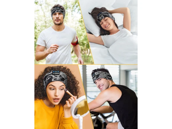 Bluetooth Sleep Headphones with Headband — Wireless Earbuds, LC-dolida
