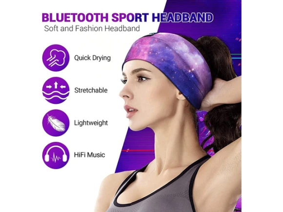 Sleep Headphones Headband — Wireless Earbuds, LC-dolida