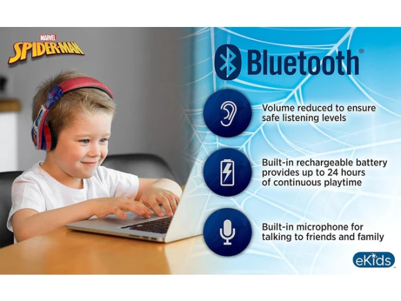 Wireless Bluetooth Headphones — Wireless Earbuds, eKids