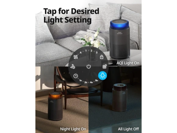 Air Purifier, Black — Air Purifier, Coway