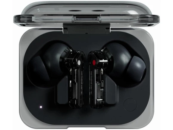 Black Wireless Earbuds — Wireless Earbuds, Nothing