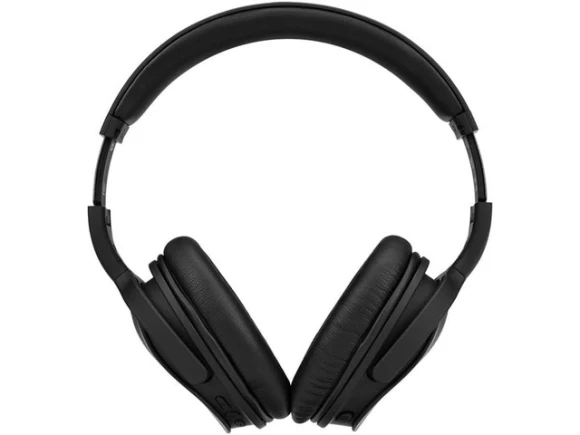 Black Wireless Over-Ear Headphones — Wireless Earbuds, Monoprice