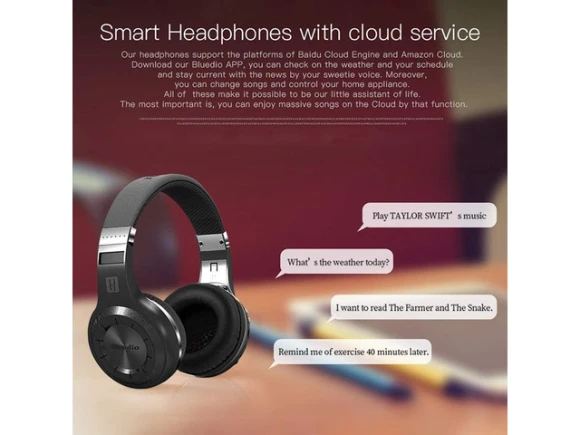 Bluetooth Headphones — Wireless Earbuds, Bluedio