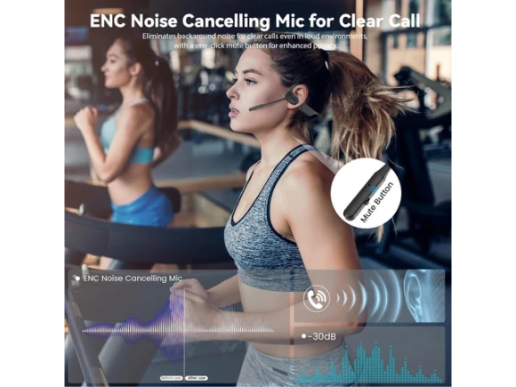 Open-Ear Headphones — Wireless Earbuds, MONODEAL