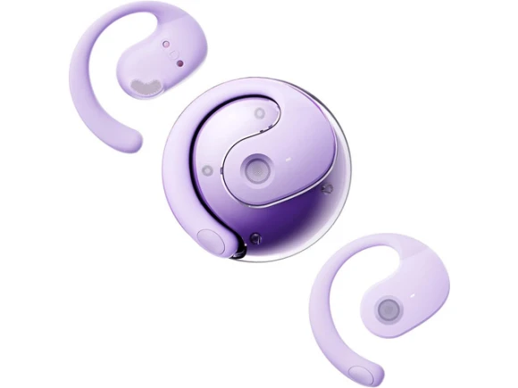 Open-ear wireless Bluetooth headphones, Purple — Wireless Earbuds, Suppower