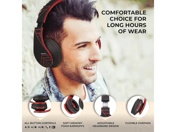 Over-Ear Headphones — Wireless Earbuds, PowerLocus