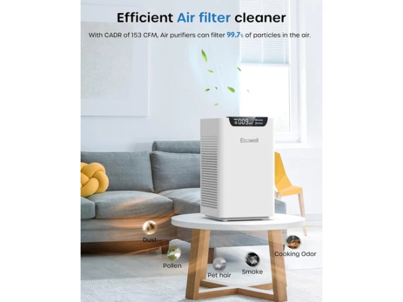White Air Purifier — Air Purifier, ECOWELL