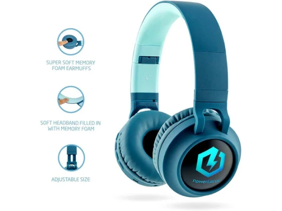 Wireless Over-Ear Headphones — Wireless Earbuds, PowerLocus