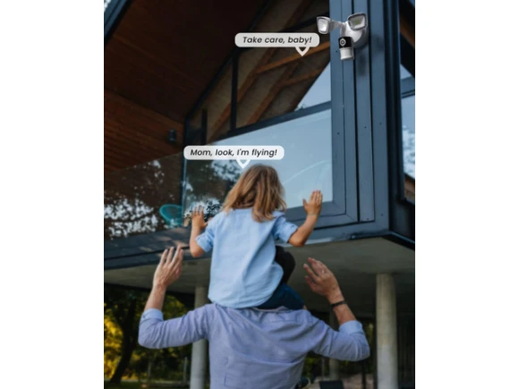 Outdoor Floodlight Security Camera — Security Camera, iegeek