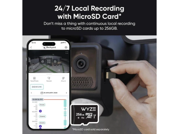 Outdoor security floodlight camera v2 — Security Camera, Wyze