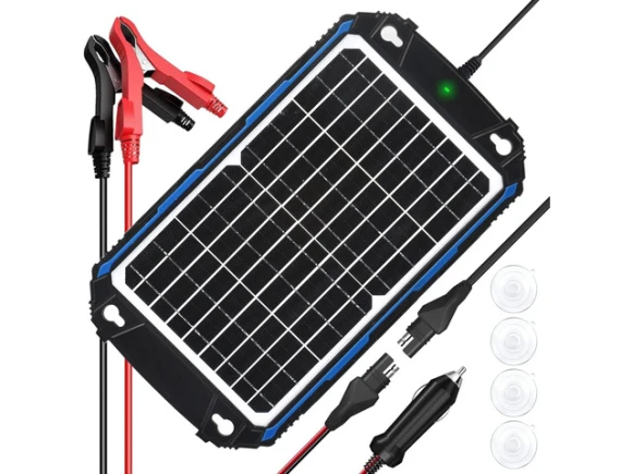 Solar Battery Charger and Maintainer — Solar Charge Controller, SUNER POWER