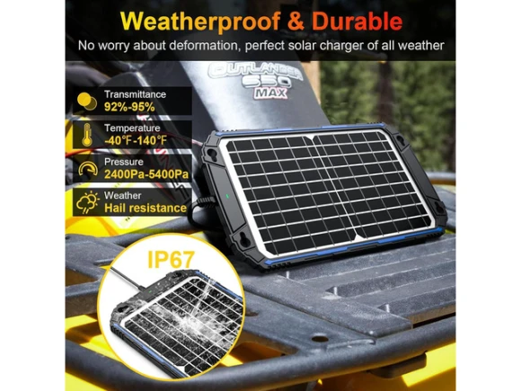 Solar Battery Charger and Maintainer — Solar Charge Controller, SUNER POWER