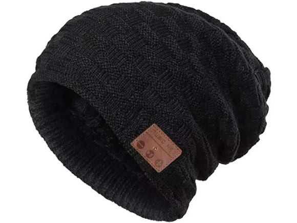 Wireless Beanie with Built-in Headphones — Wireless Earbuds, Suppower