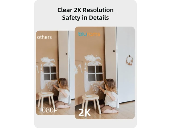 2K 360-Degree Security Camera — Security Camera, blurams