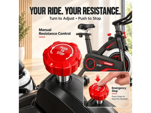 Magnetic Exercise Bike — Connected Equipment, HARISON
