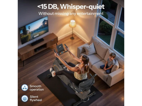 Recumbent Exercise Bike — Connected Equipment, Niceday