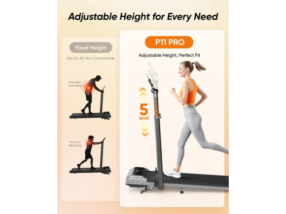 12% Incline Folding Treadmill — Connected Equipment, Acezoe