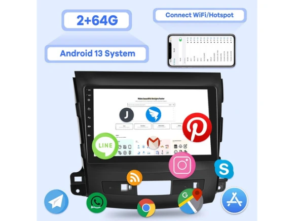Car Radio / Android Stereo — Car Infotainment System, Xelite