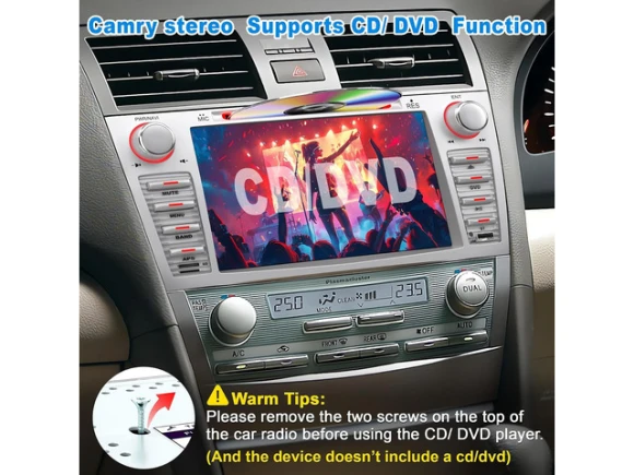 Car radio for Toyota Camry — Car Infotainment System, Xelite