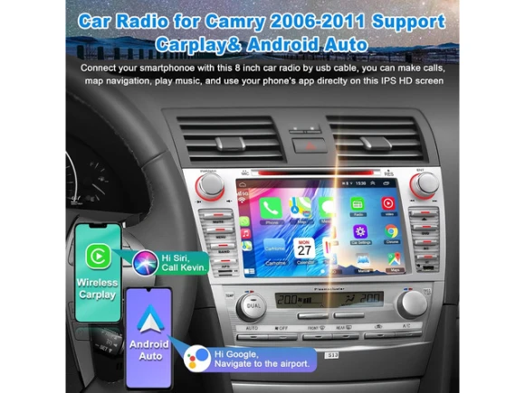 Car radio for Toyota Camry — Car Infotainment System, Xelite