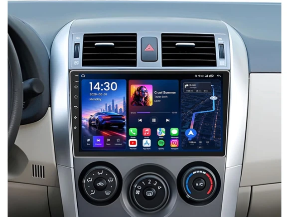 Car Radio for Toyota Corolla, 2009–2013 — Car Infotainment System, Xelite