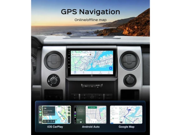 Car radio stereo, 9' — Car Infotainment System, Xelite