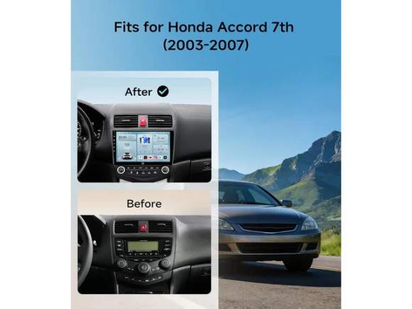 Car Radio with Wireless CarPlay and Android Auto — Car Infotainment System, Xelite