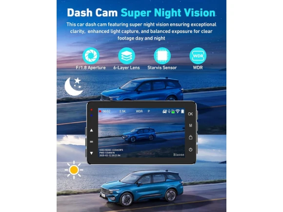 Dash Camera with 64GB Card — Dash Cam, Xelite