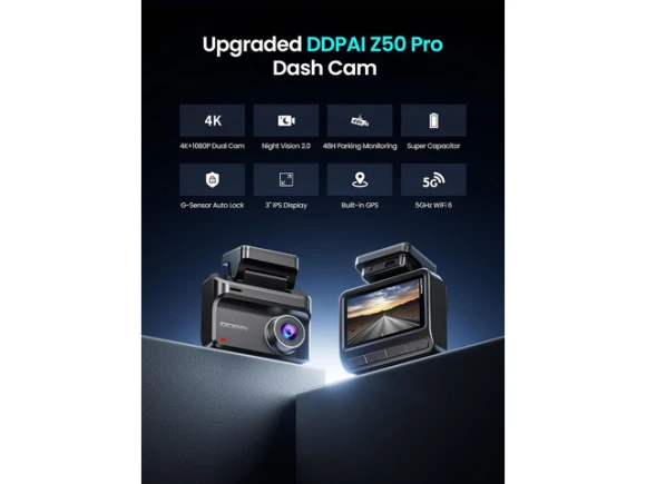 Dual Dash Cam — Dash Cam, DDPAI