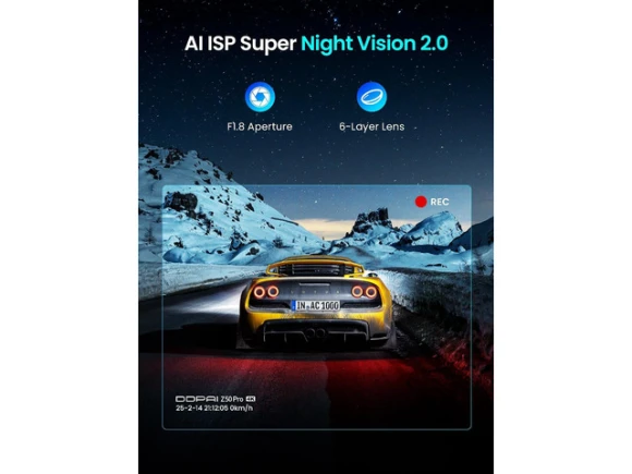 Dual Dash Cam — Dash Cam, DDPAI