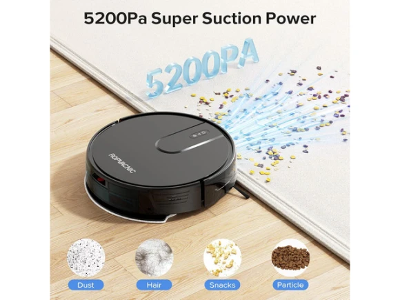 Robot Vacuum and Mop Combo — Robot Vacuum, ROPVACNIC