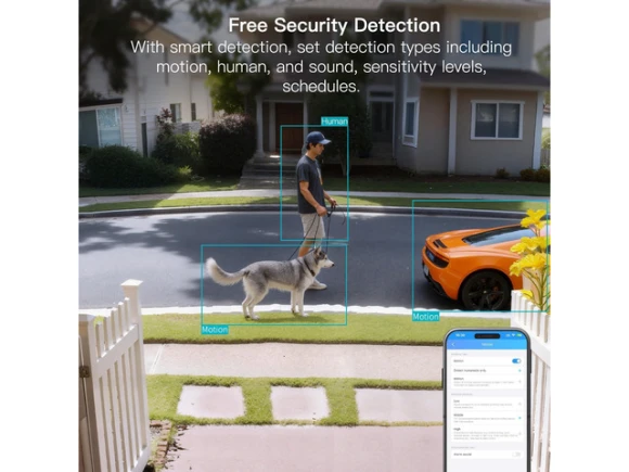 2-Pack Security Cameras — Security Camera, VIMTAG