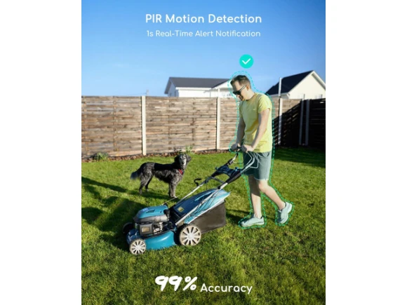 2K 360° Solar Security Camera — Security Camera, COOAU