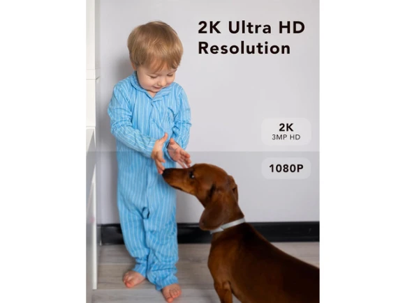 2K Security Cameras, 4-Pack — Security Camera, Trisvision