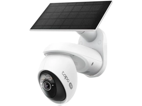 4K Outdoor Surveillance Camera with Solar Panel — Security Camera, Tapo