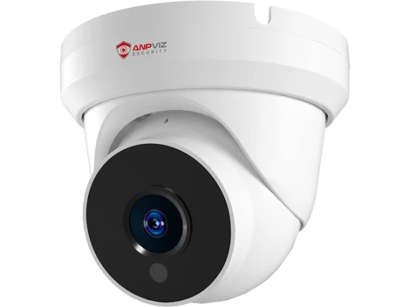 4MP PoE IP Turret Camera with Microphone — Security Camera, Anpviz