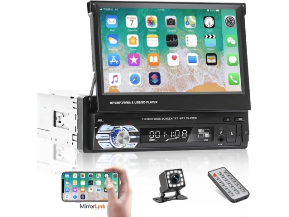 7-Inch Single-DIN Car Stereo — Car Infotainment System, Xelite