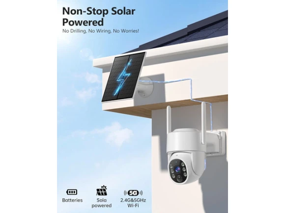 Outdoor Security Camera, 2-Pack — Security Camera, Trisvision