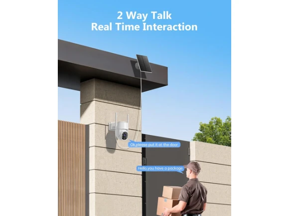 Outdoor Security Camera, 2-Pack — Security Camera, Trisvision