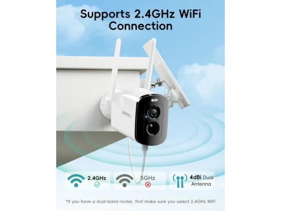 Solar Security Camera — Security Camera, ZUMIMALL